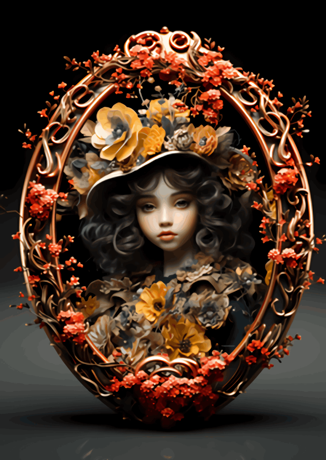 Doll - Golden Blossom Belle