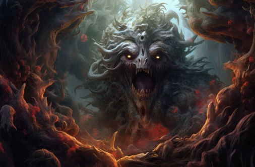 Fantastic Creatures - Malgorth, the Shadowhorn Demon